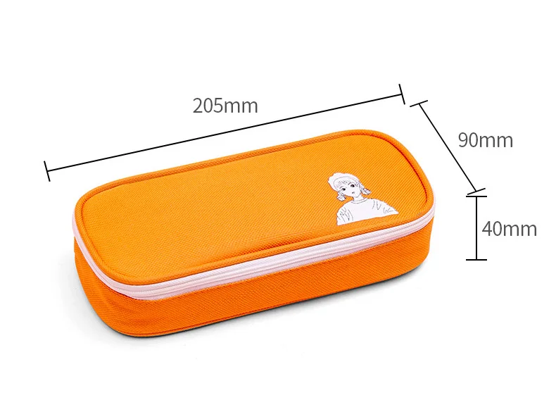 Чехол карандаш для девочек мультипликационная многофункциональная оксфордская