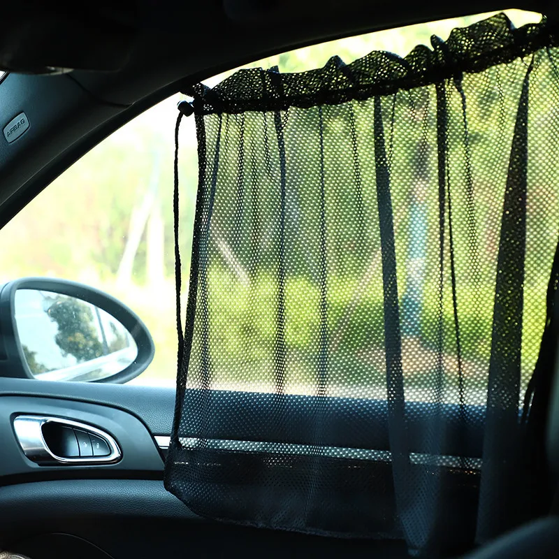

Suction cup Car Sun Shade UV Protection Car Curtain Car Window Sunshade Side Window Mesh Sun Visor Summer Protection Window Film