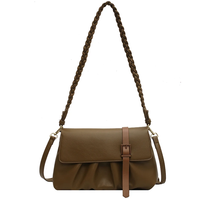 

High-end western style autumn and winter shoulder bag 2020 autumn and winter new fashion women's designer messenger bag