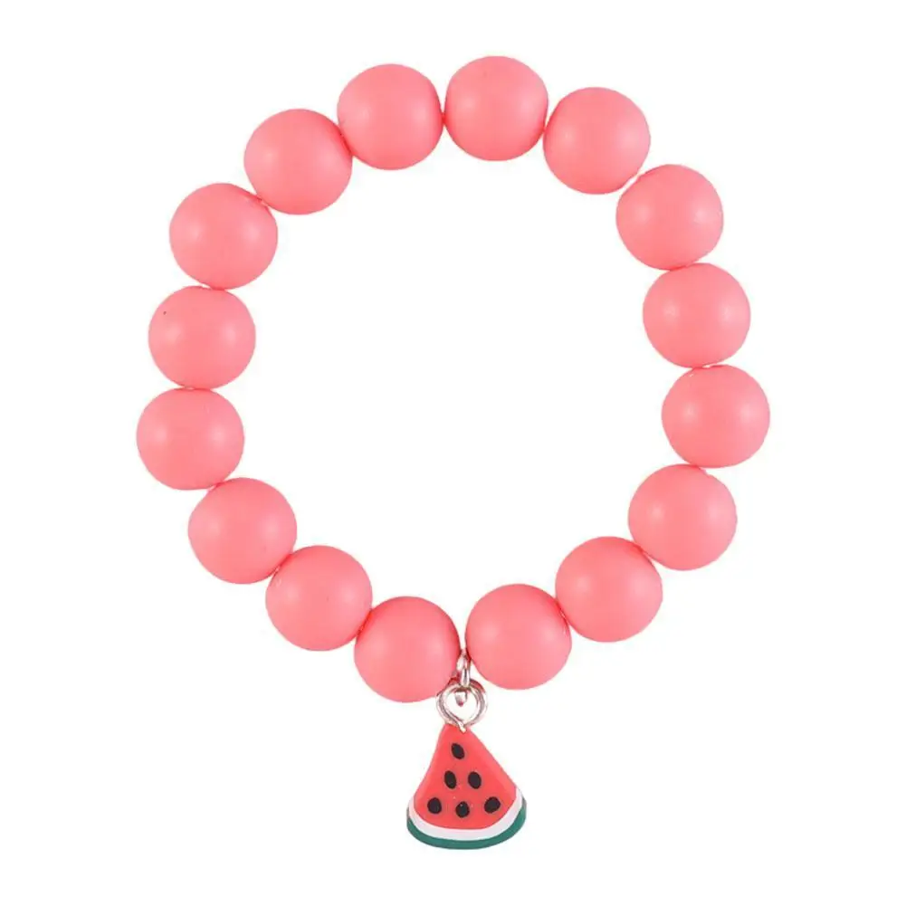 

Makersland Children Jewelry Soft Clay Beaded Pendant Beads Charm Bracelets Gift Cute Frosted Children Design For Girls Chri Z0H7
