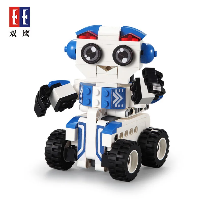 Конструктор детский робот 2 в 1 195 шт.|Блочные конструкторы| |