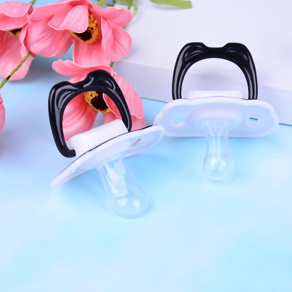 Детские соски-пустышки с милой пандой круглой головкой/с плоской головкой