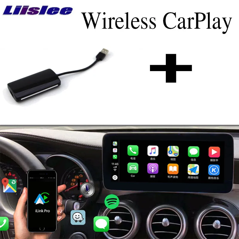 Liandlee автомобильный мультимедийный плеер NAVI CarPlay для Mercedes Benz MB CLA Class 2014 2015 2016 2017 2018