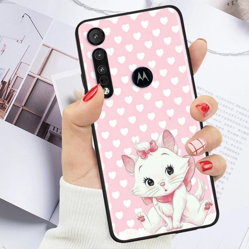 Чехол для телефона с изображением героев Диснея аристокотов Motorola G9 G8 G Edge One E7 E6 Power