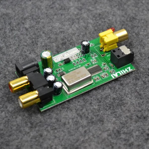 

HiFi Decoder DAC Fiber Coaxial Input to Analog RCA Signal Output