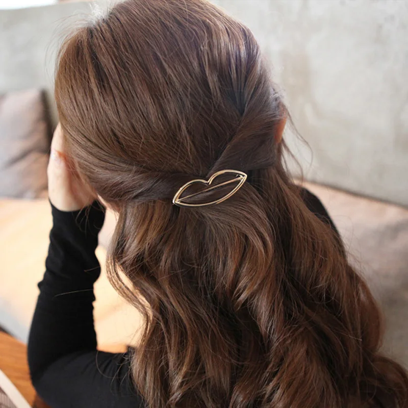 1 шт. металлическая заколка для волос из сплава Звезда Луна круглая бесконечная