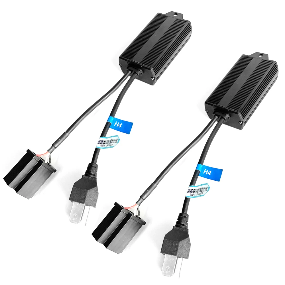 2Pcs H7 H4 H8 H9 H11 H1 9005 HB3 9006 HB4 9012 Canbus Decoder Load Resistor for Car LED Headlight Fog Light Bulbs - купить по