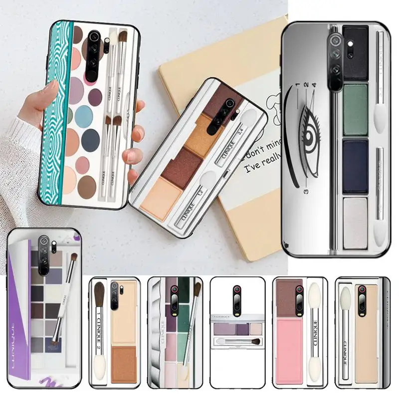 

CUTEWANAN Clinique eyeshadow case Bling Cute Phone Case for Redmi Note 8 8A 8T 7 6 6A 5 5A 4 4X 4A Go Pro