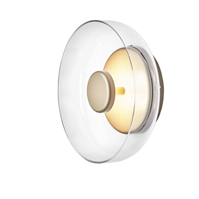 

Modern Glass Shade Led Wall Lamp Bedroom Living Room Hotel Bedside Nordic Led Wall Light Designer Led Wall Sconce Hotel Lamp