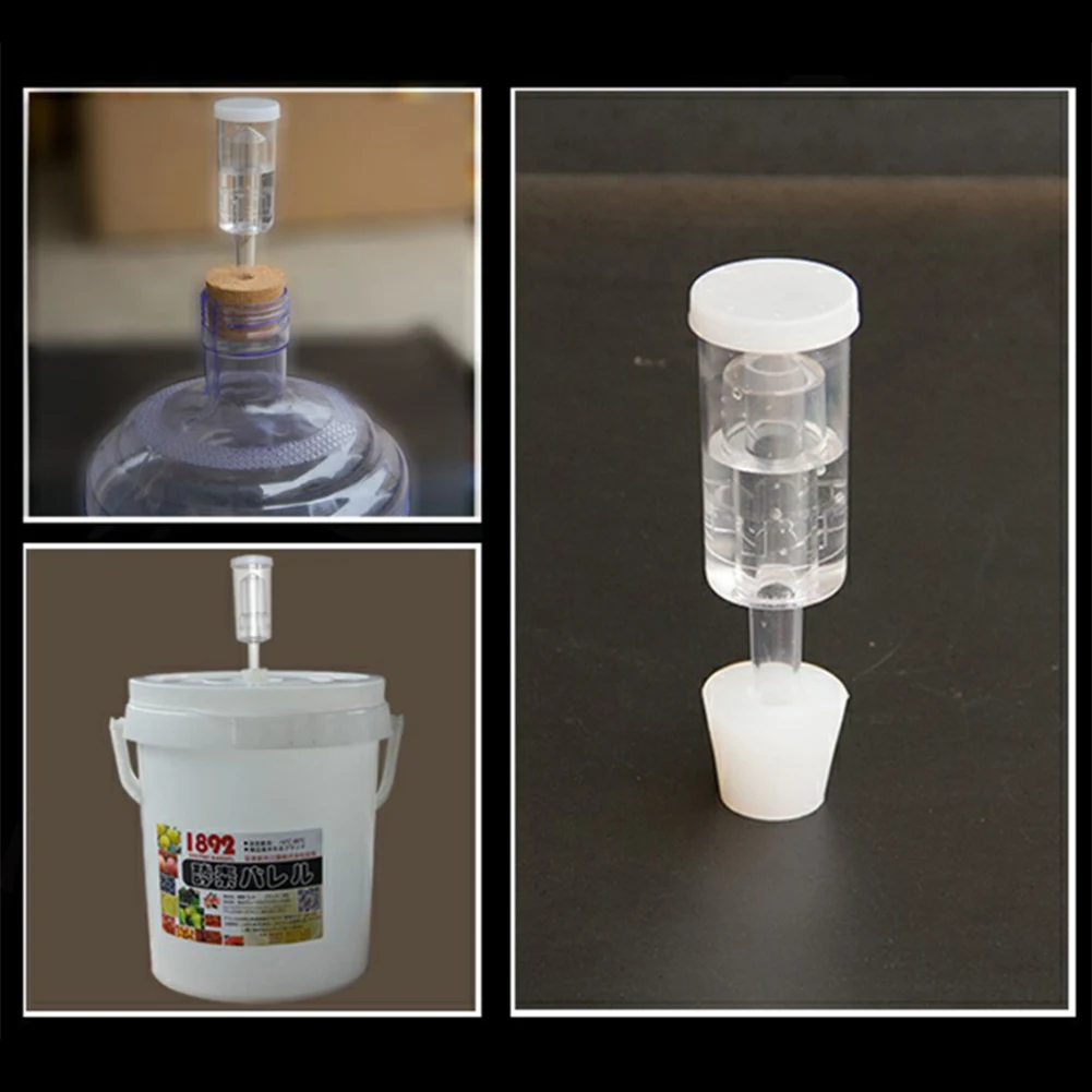 

1PC Beer Durable Cylinder Fermentation Tank Air Brake One - Way Exhaust Seal Check Valve for Wine Fermented Beer Brewing