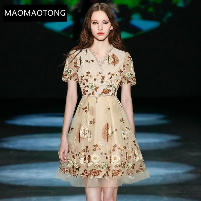 

Женское винтажное Сетчатое платье, элегантное праздничное платье мини с V-образным вырезом и коротким рукавом, лето 2021