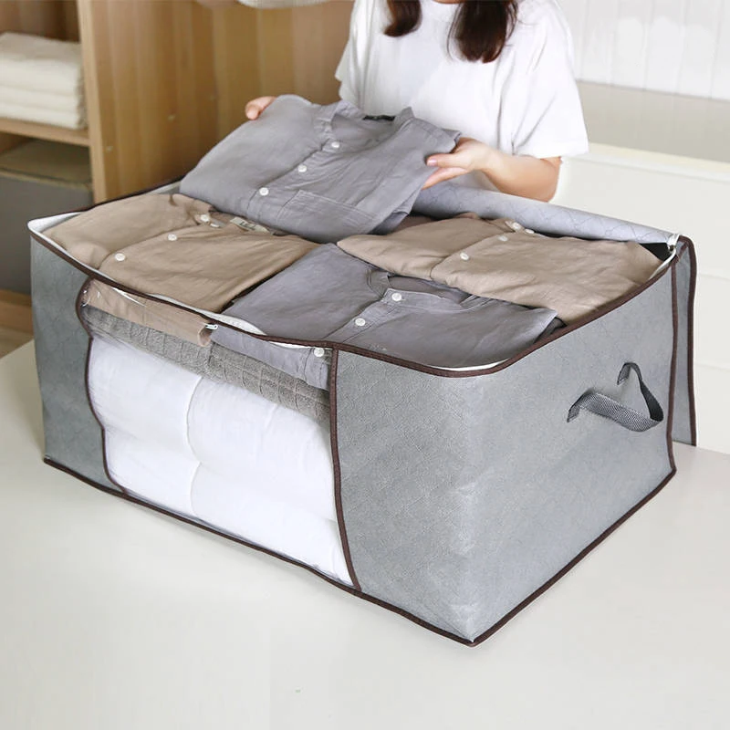 Waterproof Thick Quilt Storage Bag Large Capacity Clothing Storage Box Moving Luggage Packing Bag