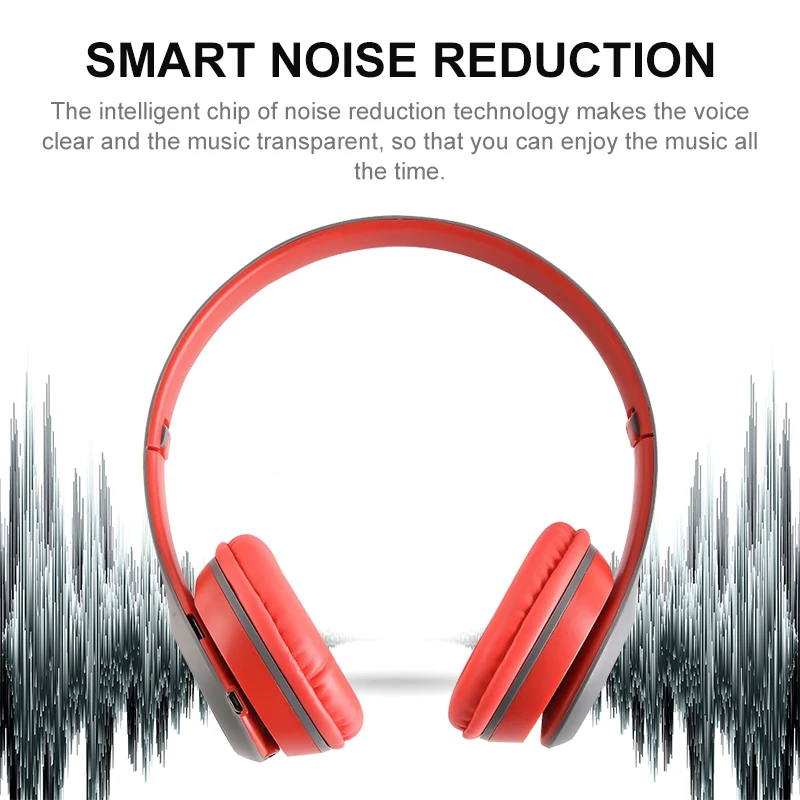 Bluetooth 5 0 Беспроводной наушники с микрофоном Стерео складной кассета MP3 плеер