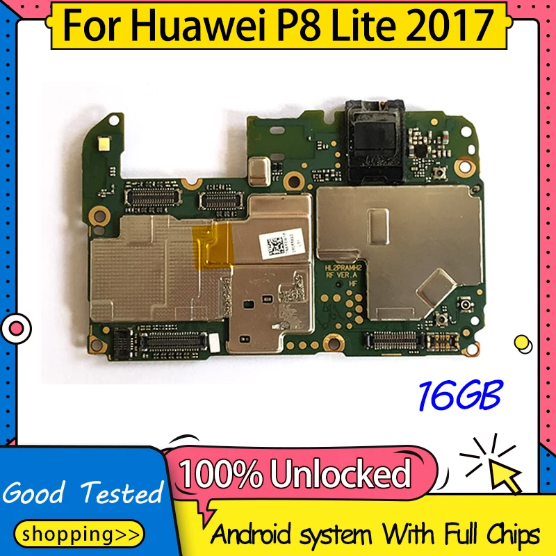 16 Гб встроенной памяти пикселей 3 оперативной для HUAWEI P8 Lite 2017 материнская плата