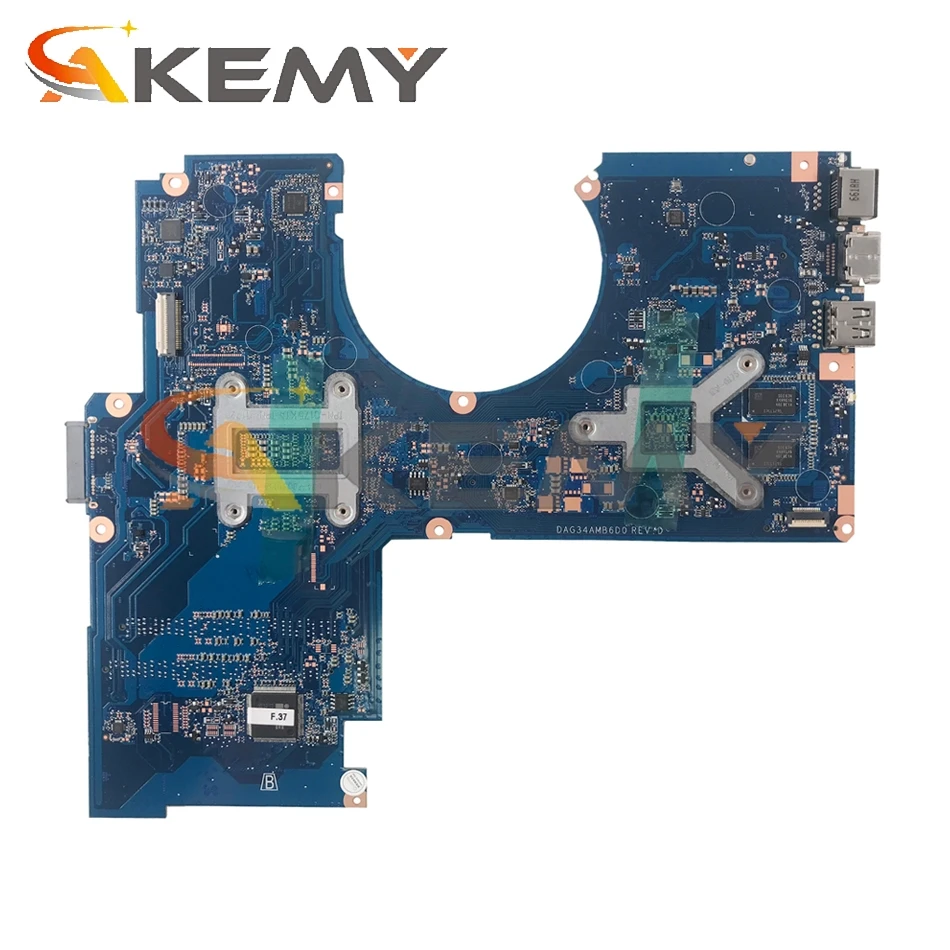 Online 907406-601 907406-001 Für HP Pavilion 15-AU I5-7200U 940MX 2GB Notebook Mainboard DAG34AMB6D0 SR2ZU DDR4 Laptop Motherboard