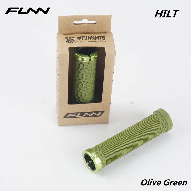 FUNN HILT GRIP MTB Mountain Bike Single Lock Ring 30MM Kraton Comfort Control AM Enduro XC BMX Down Hill Trail Bicycle |
