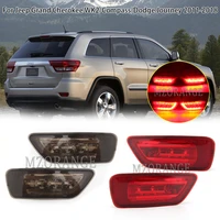 led rear bumper reflector light for jeep grand cherokee wk2compassfor dodge journey 2011 2018 fog brake lamp car accessories