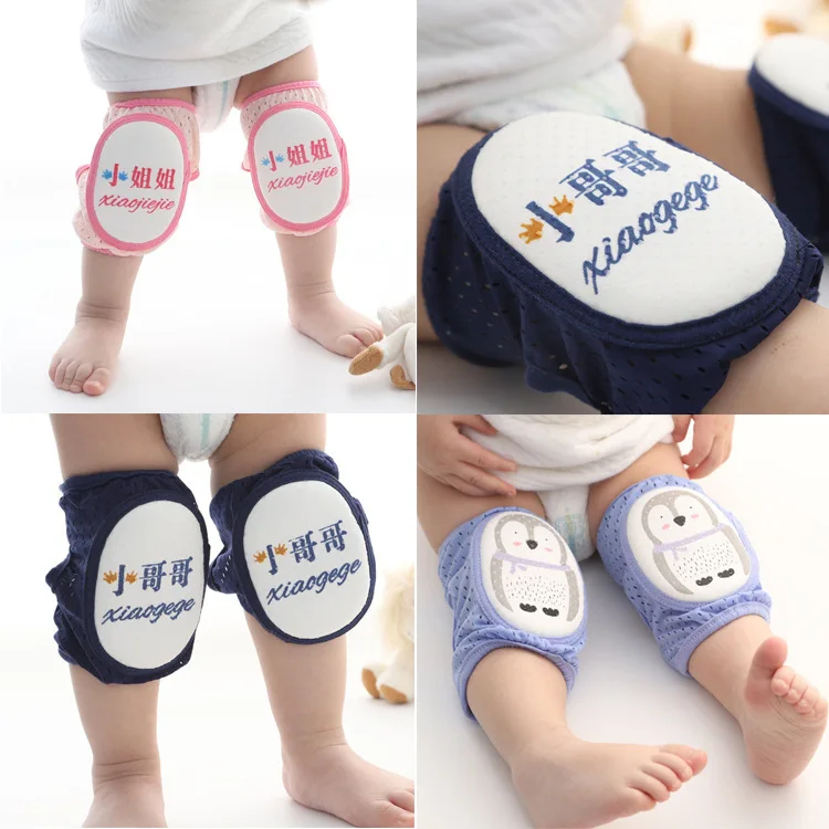 

Kids Girl Boy Crawling Elbow Toddlers Baby Knee Pads Protector Safety Mesh Kneepad Adjustable Leg Warmers Children Cushion