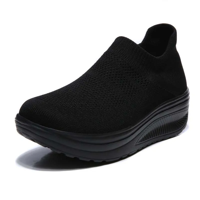 

Sneakers Women Fashion Femme Women Shoes New Women's Vulcanized Shoes Sneakers Thick Bottom Slip On Female Women Shoe Plus Size