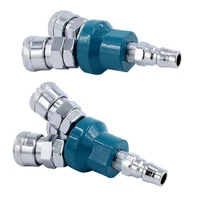 23 way quick connector air compressor manifold multi hose coupler fitting pneumatic tools home hardware accessories