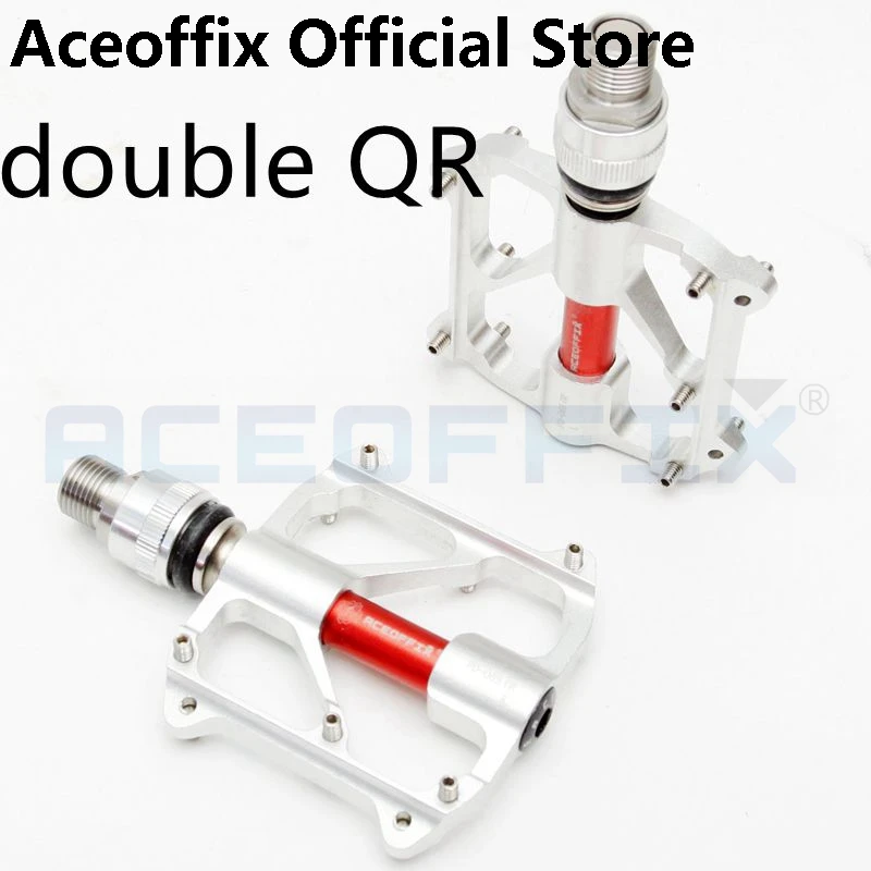 240 г Aceoffix БЫСТРОРАЗЪЕМНАЯ педаль для педали Brompton QR с ЧПУ стальная ось 3 подшипника