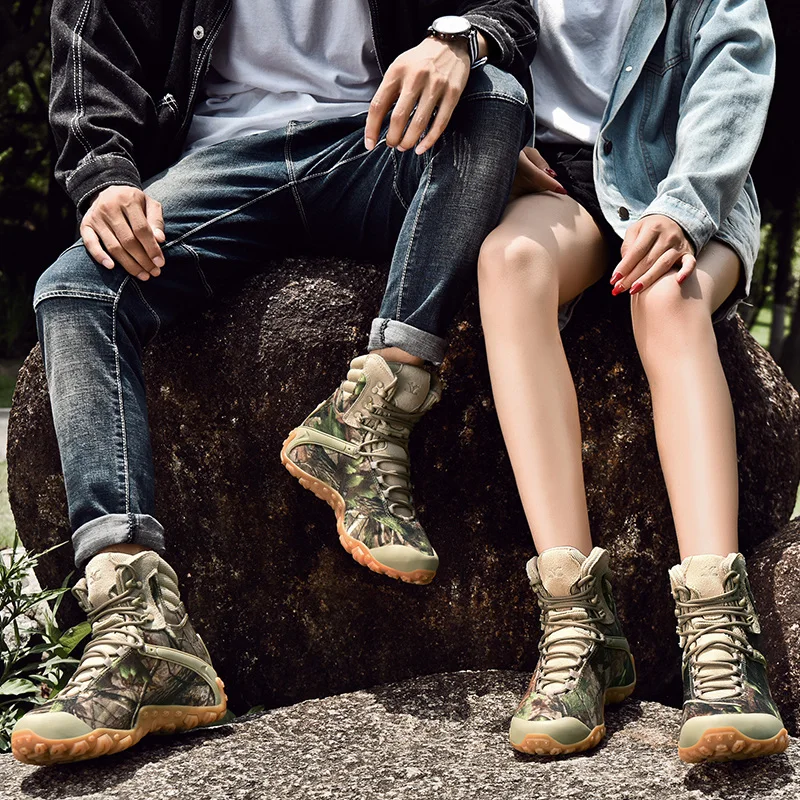 Обувь для прогулок мужские водонепроницаемые высокие песчаные бионические