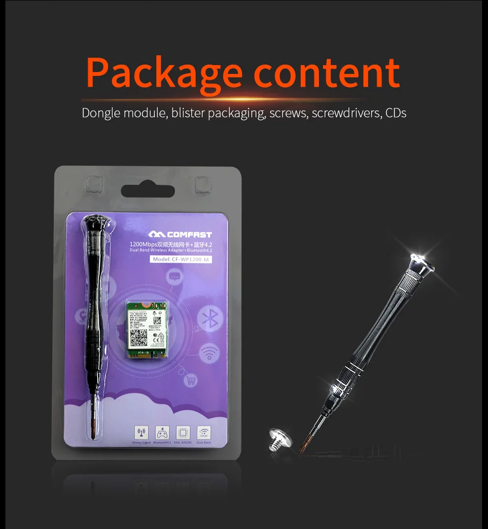 Двухдиапазонная гигабитная Wifi карта Беспроводная для Intel 8265AC AC Mini PCI E 2 4G/5 Ghz Wlan