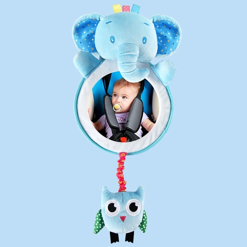 

Adjustable Car View Back Seat Mirror Safety Seat Headrest Rearview Mirror Baby Facing Rear Car Safety Kids Monitor