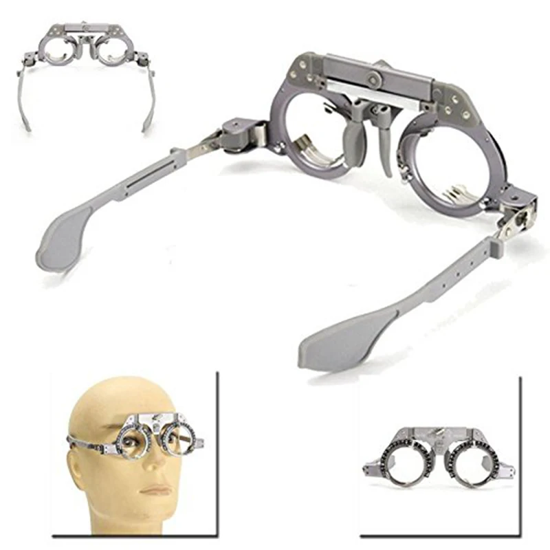 

Adjustable Trial Frame Optical Trial Lens Frame Pd 54-70Mm Titanium Optic Trial Eye Optometry Lens Frame Test Optician