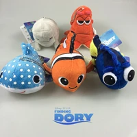 disney 5pcs finding nemo clownfish nimodoli marlin plush doll pendant toys hobbies stuffed animals movies tv for children gift