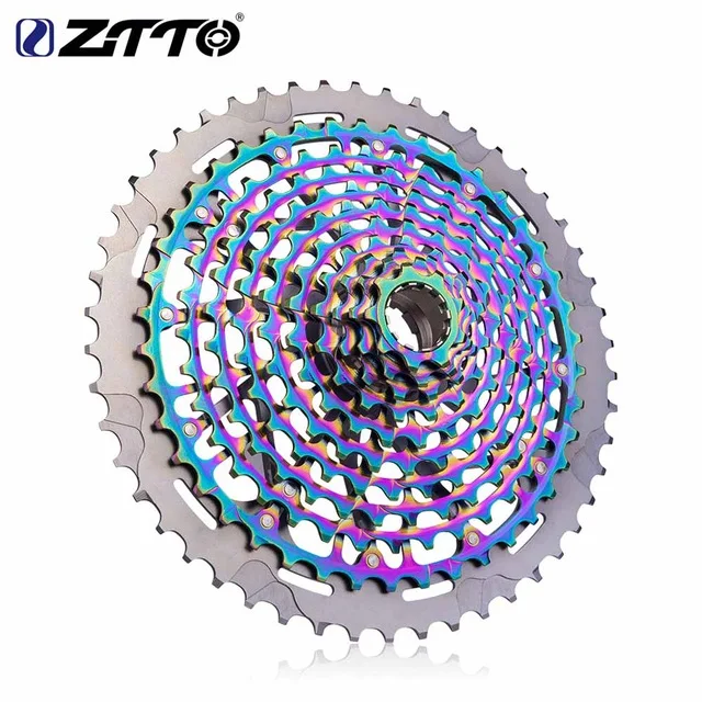 11S 9-50T ULT XD ZTTO Ultimate MTB 11 speed 9T 50T кассета ULT 11s XD кассета Радуга сталь Ультралайт 11v кассета 9-50T k7 Звездочка свободного хода - Цвет: 11S 9-50T ULT XD
