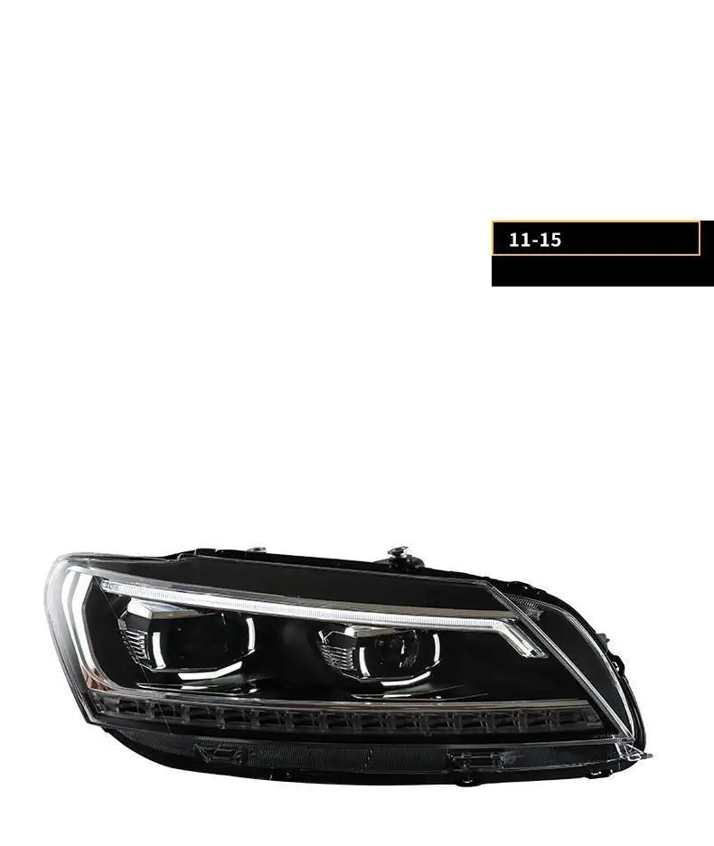 Автомобильные аксессуары для дневных ходовых автомобилей Drl Led Cob фары автомобильные фары в сборе 11 для Volkswagen Passat