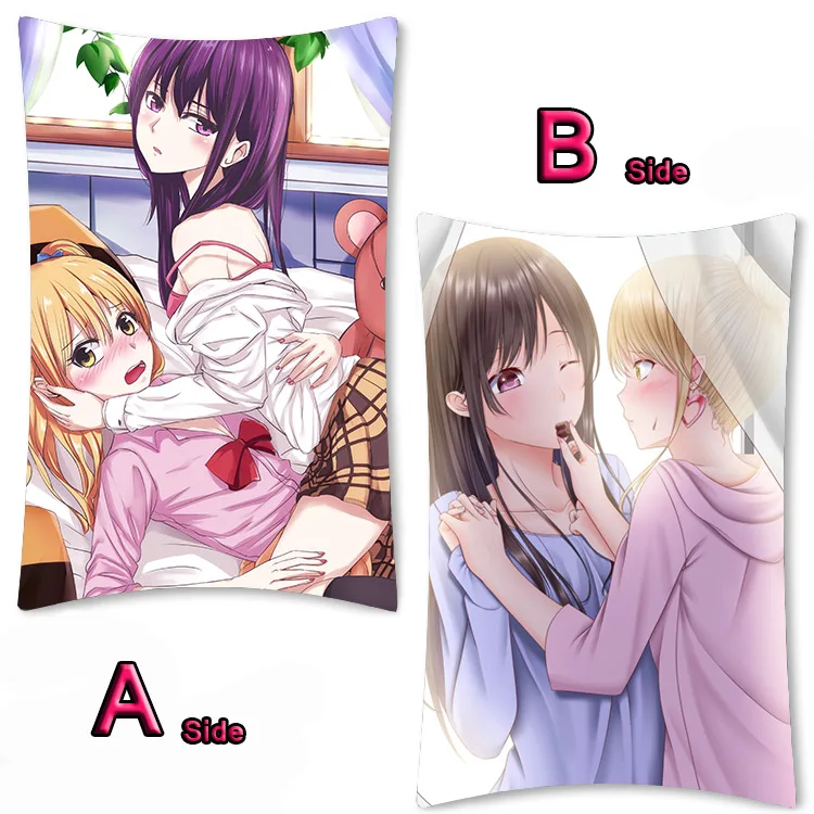 Аниме цитрусовые Aihara Yuzu Aihara Mei милый Dakimakura длинная подушка для объятий чехол кровать подушка Pilow крышка 2WAY 35x55 см