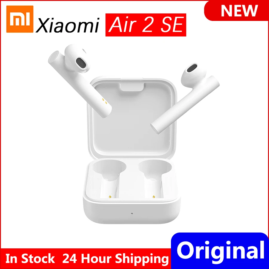 Новые беспроводные Bluetooth наушники Xiaomi Air 2 SE TWS Mi True Earbuds AirDots Pro 2SE SBC/AAC синхронная