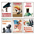 Винтажные металлические жестяные таблички Guinness в стиле ретро для прекрасного дня, украшение для строки, для дома и вечевечерние НКИ