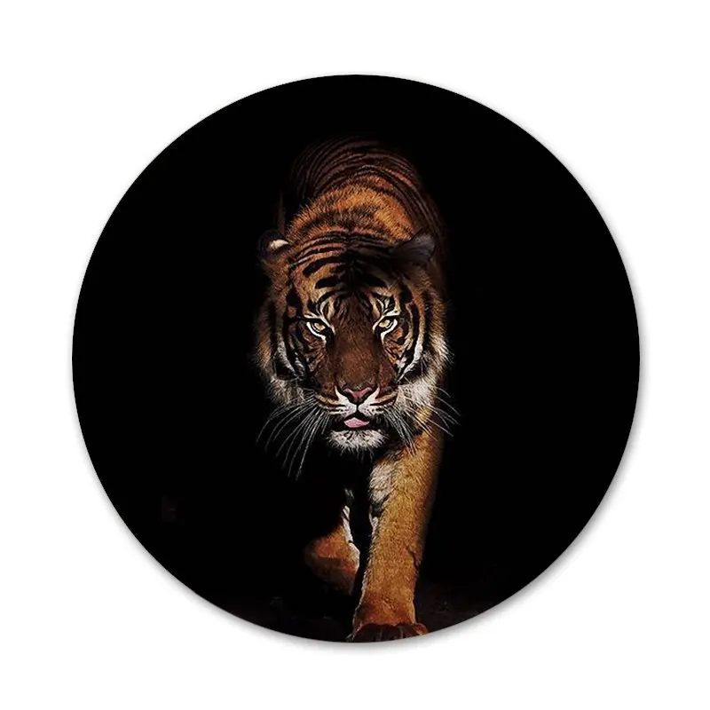 Значки с тигром 58 мм для фотографий|Значки| |