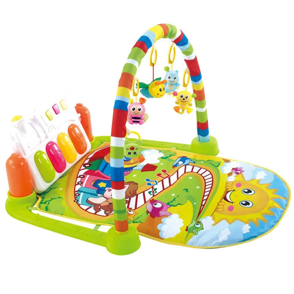 Детский тренажерный зал Младенческая музыкальная педаль фортепиано детский