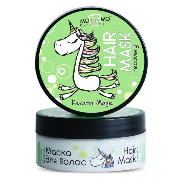 moDAmo Маска для волос интенсивное восстановление с кератином (2 щт) | Красота и