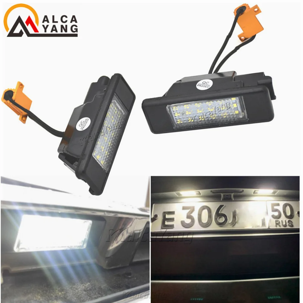 Светодиодная лампа для номерного знака Mercedes Benz Sprinter 906 / Viano W639 Vito 2 шт. без ошибок -