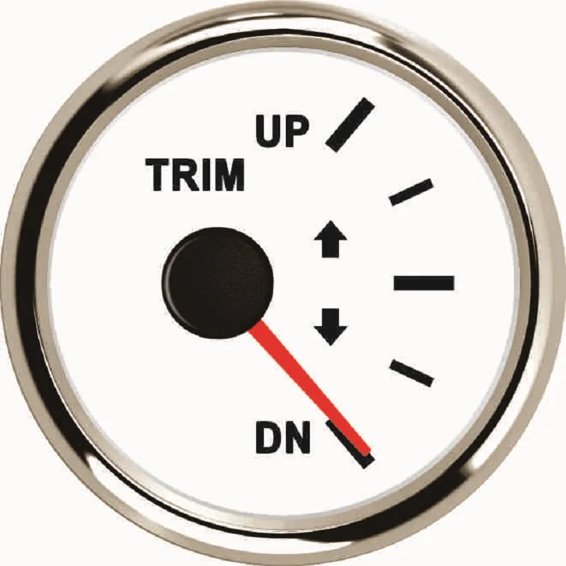 Измеритель прибора лодки 2 дюйма подвесной мотор с красной подсветкой для яхты