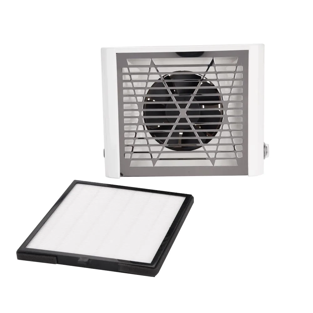 

40W New Strong Power Nail Dust Collector Nail Fan Art Salon Suction Dust Collector Machine Vacuum Cleaner Fan
