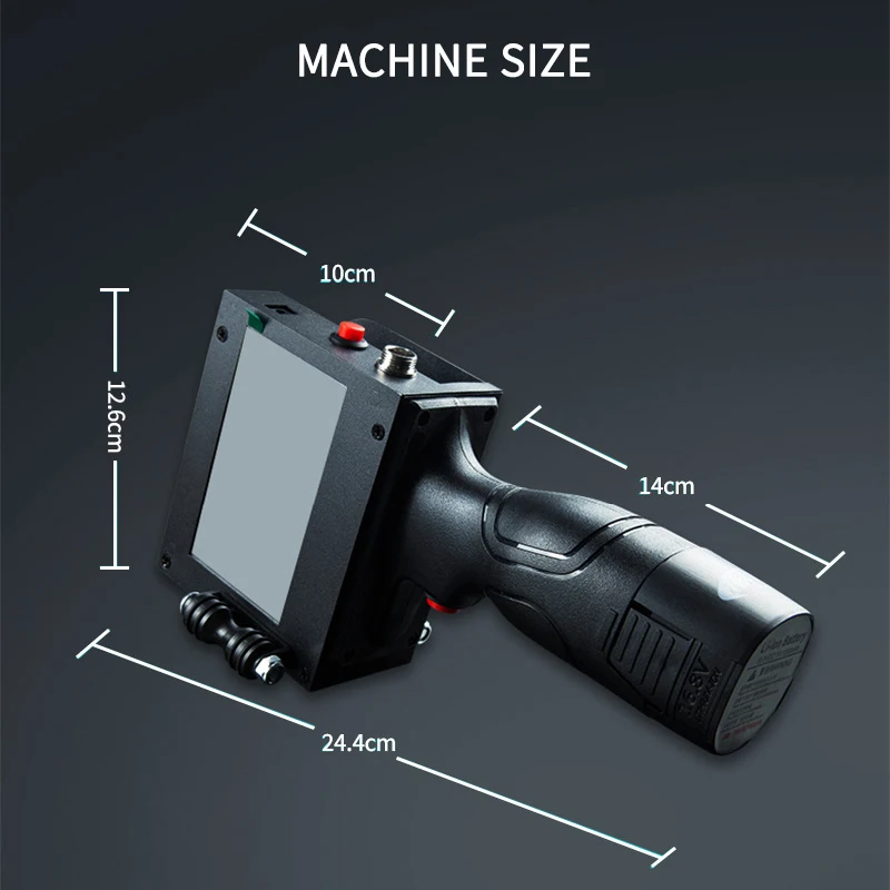 T 3 сенсорный Экран автоматический струйный принтер смарт ручной 25 4 мм шрифт