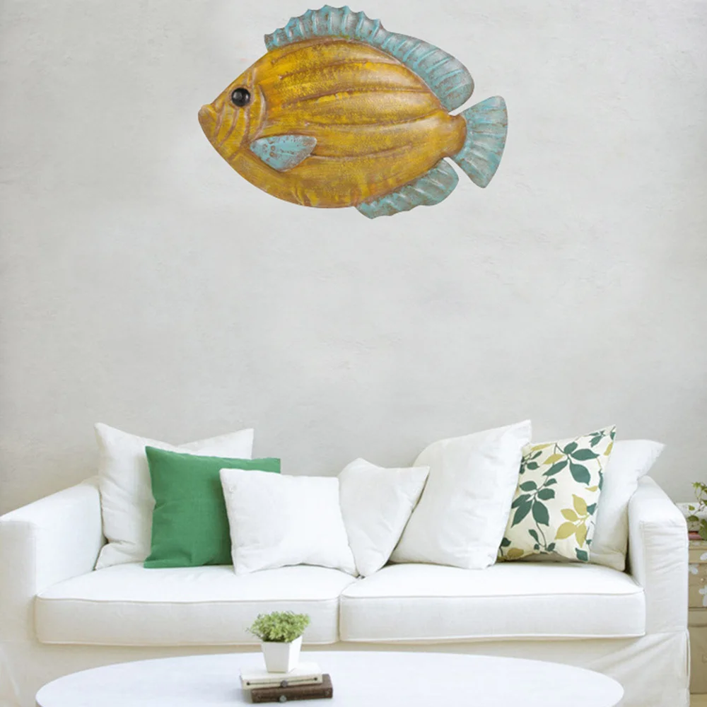 

1pc Fish Design Pendant Hanging Ornament Lovely Bedroom Decor Home Ornament