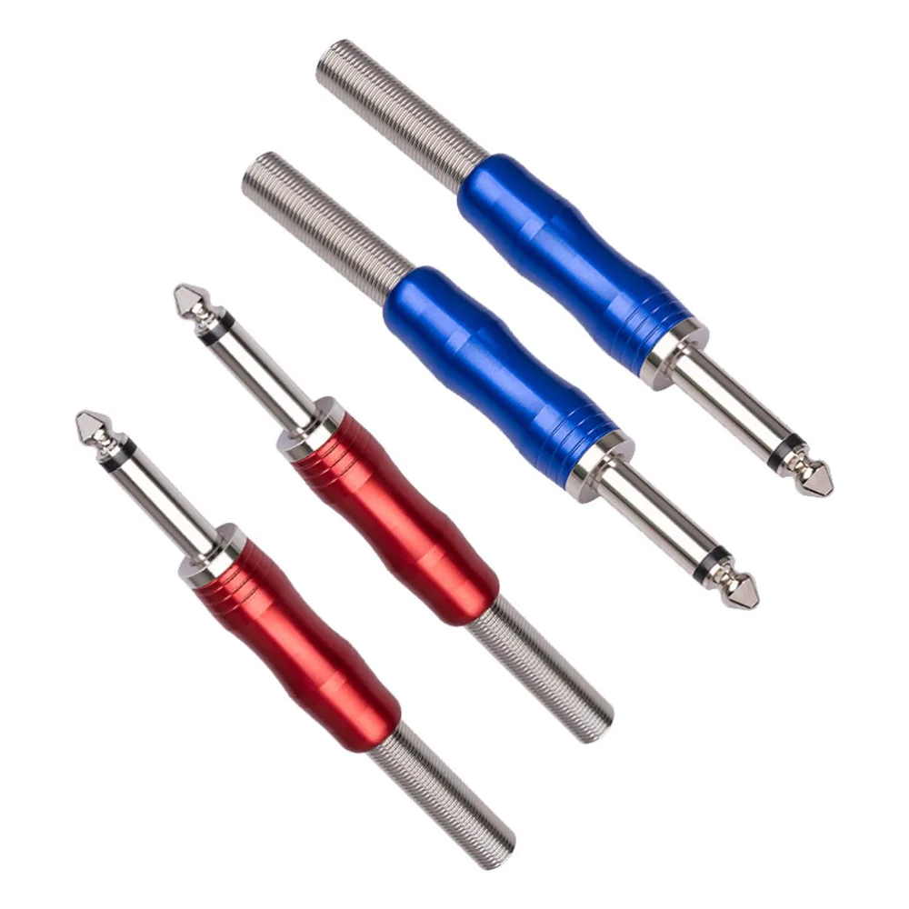 

4 PCS 1/4 inch Connector Solder Type Audio Stereo Connector Replacement