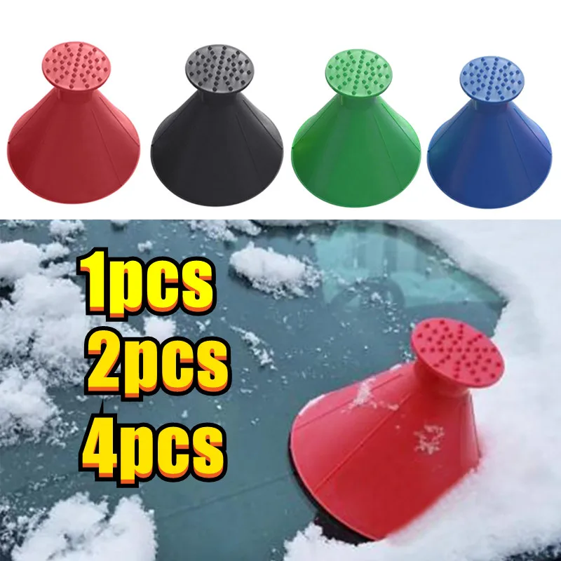 1/2/4 шт. скребок для снега на лобовое стекло | Инструменты