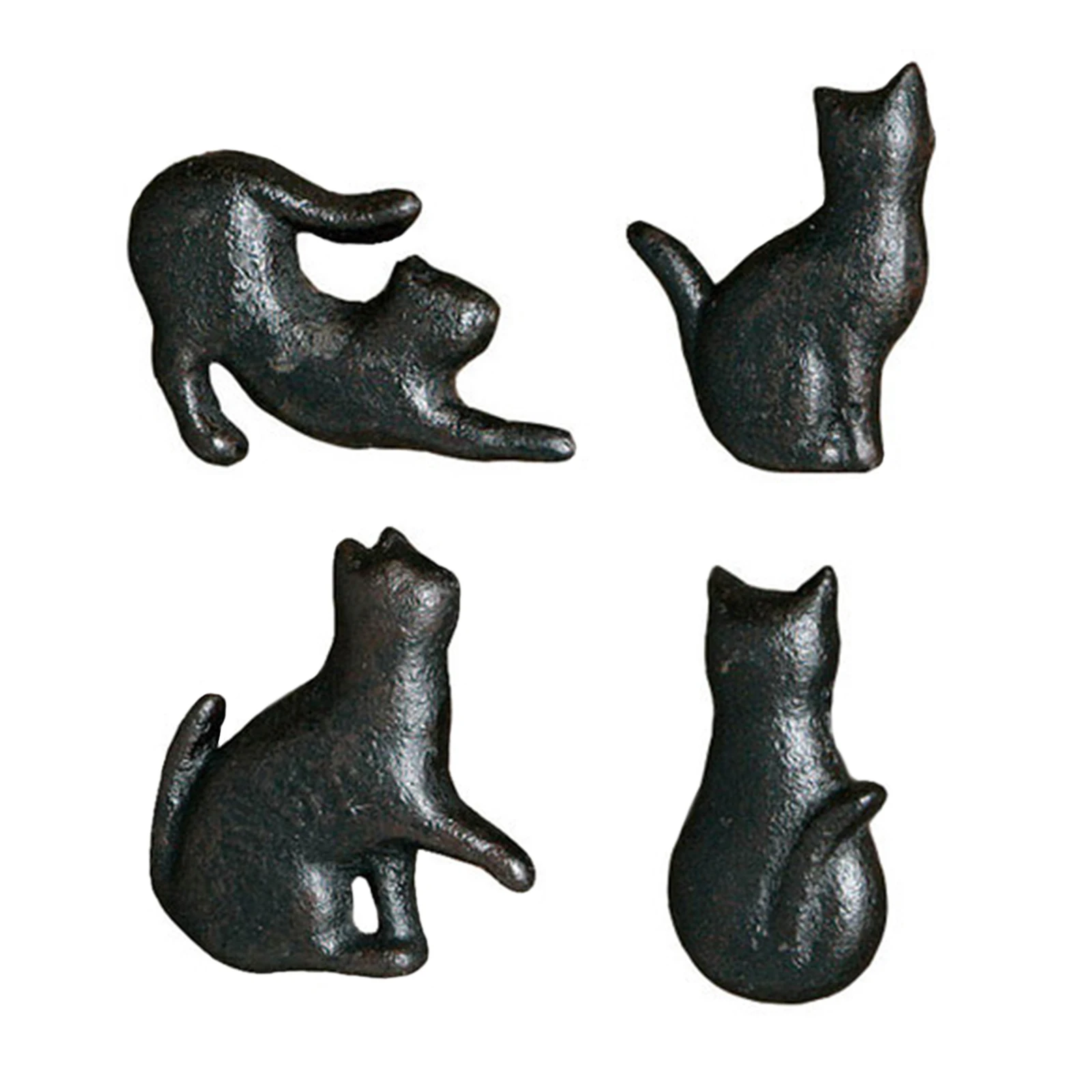 Ручка для шкафа железная Мебельная ручка в форме кошки дверные ручки и ящика