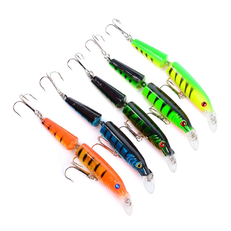 

5pcs 10.5cm Classic Bionic Bait 9.2g Fishing Lure Pesca Crankbait Swimbait for Lake River Reservoir Pond Stream