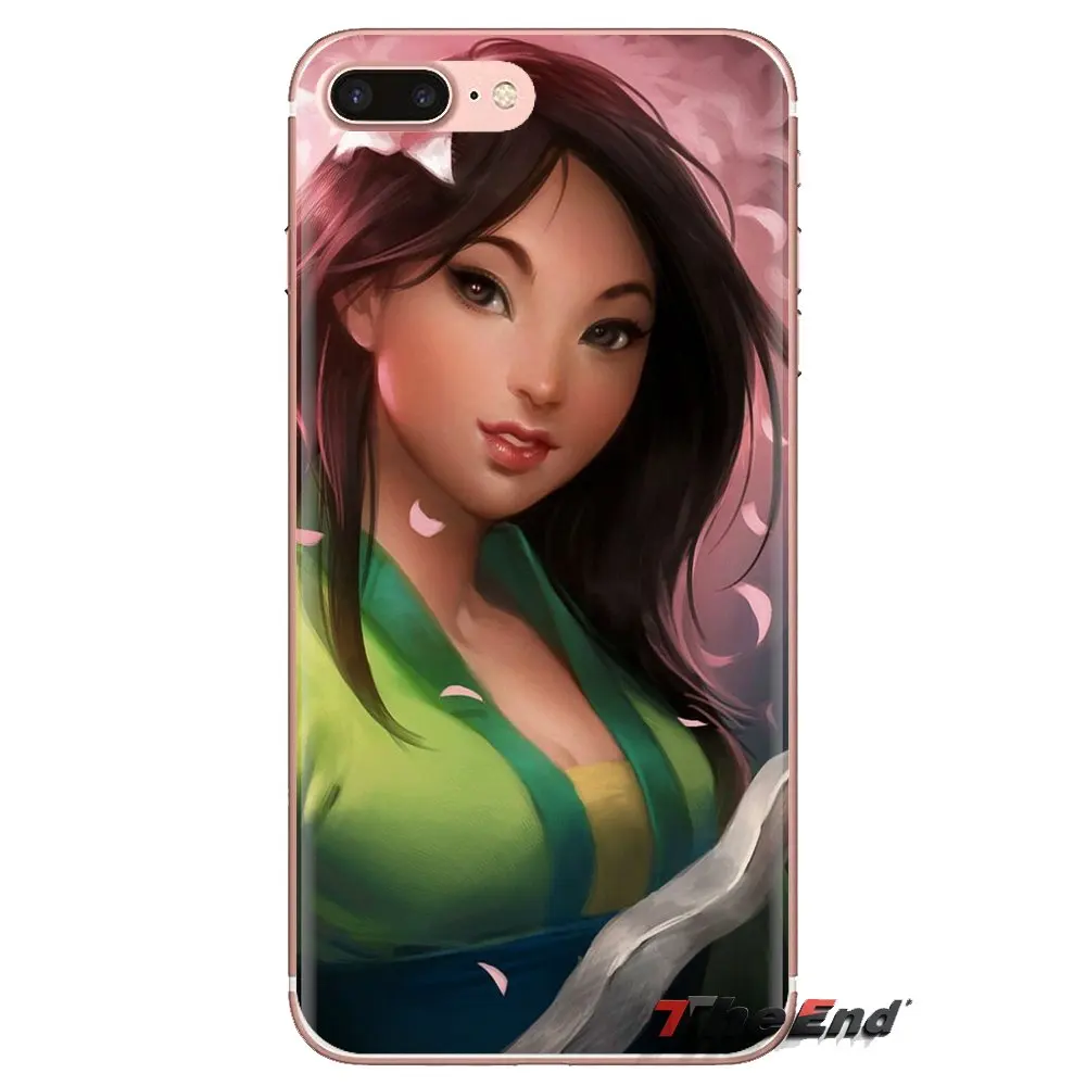 Chinese Japan Style Anime Mulan For Huawei G7 G8 P7 P8 P9 P10 P20 P30 Lite Mini Pro P Smart Plus 2017 2018 2019 Phone Shell Case |