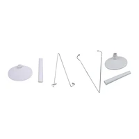 2 pcs support stand of doll white adjustable 5 9 8 3 inch 8 7 13 4 inch