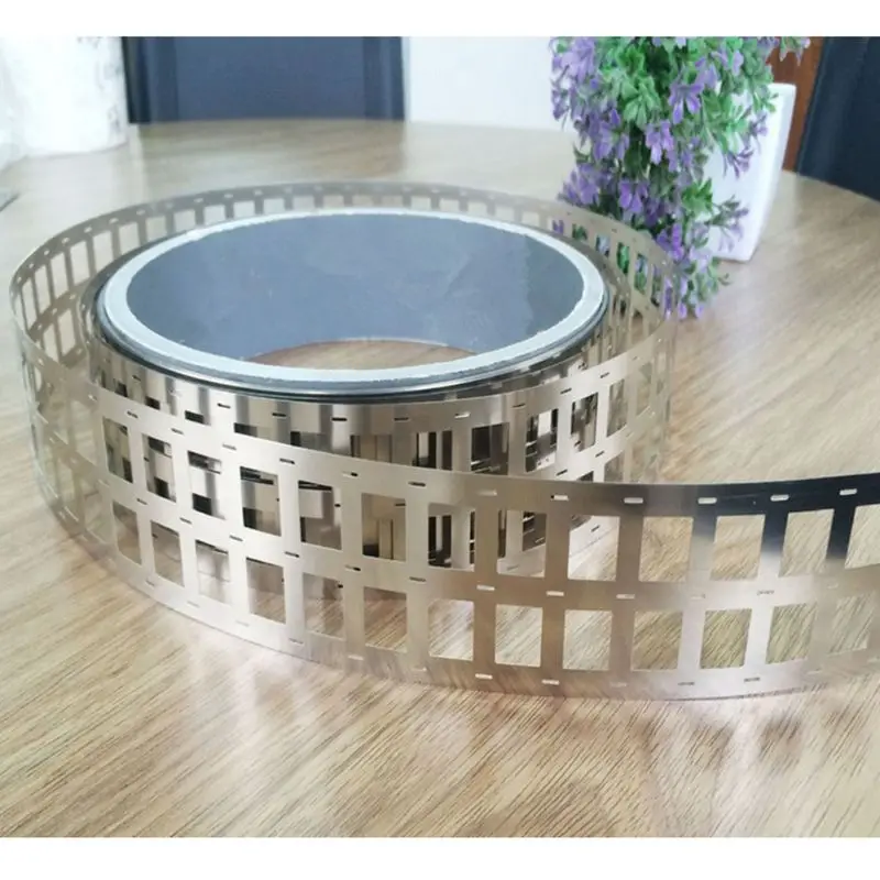 

2/3/4P Pure Nickel Plated Steel Strip Sheet 0.15mm Thickness for Spot Welding